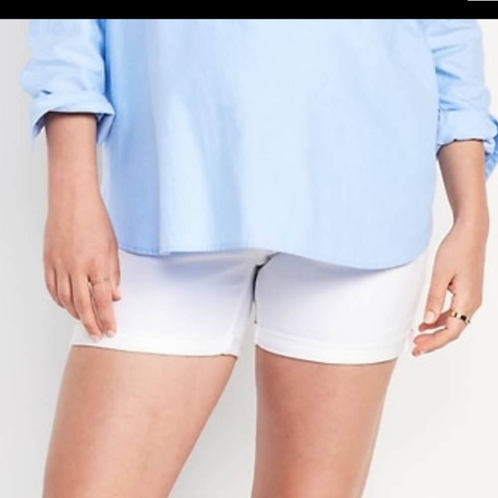 Maternity jean shorts - Picture 9 of 11